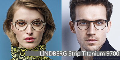 LINDBERG 薄鈦內嵌複合材質系列 Strip Titanium 9700 台北 必久戴眼鏡